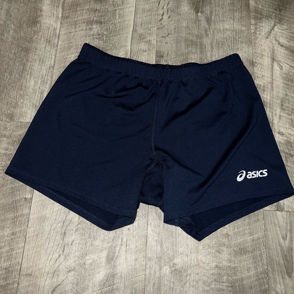 ASICS navy blue volleyball spandex - Picture 1 of 3